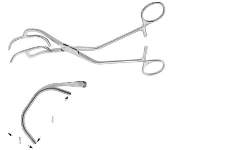 ЛЕМОЛЬ ПРЯМ. АТРАВМАТ.ЗАТИСКАЧ 50X20MM